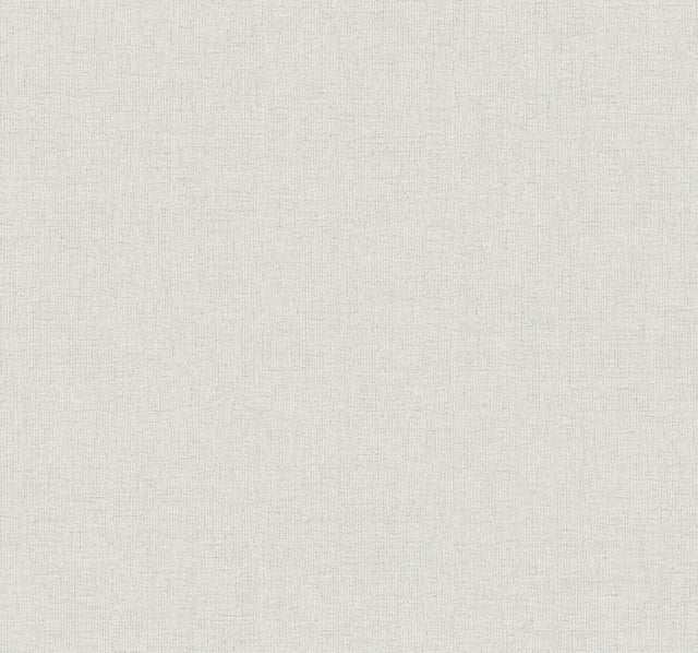 York Wallcoverings Heathered Linen Off-White Faux Fabric Wallpaper