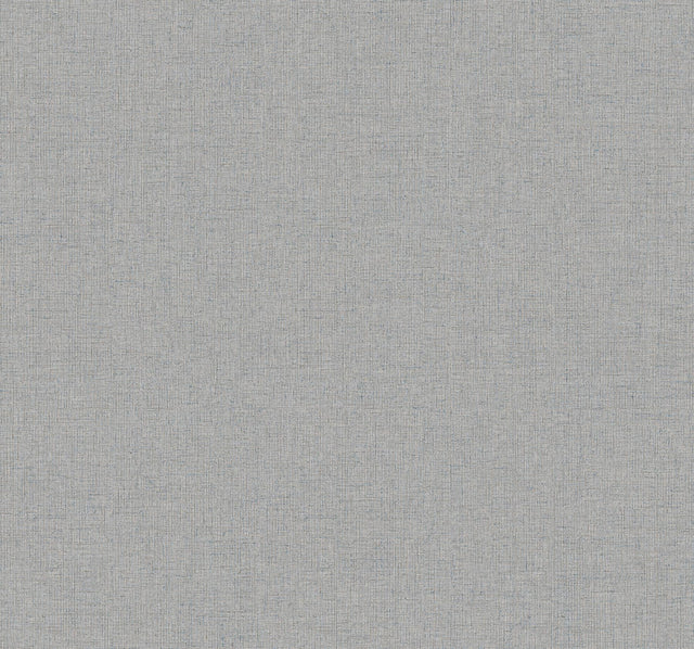 York Wallcoverings Heathered Linen Light Blue Faux Fabric Wallpaper