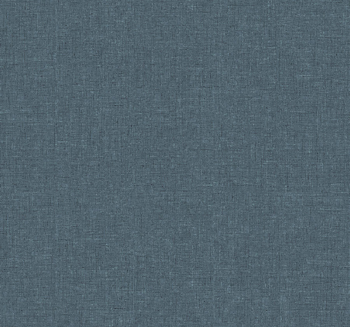 York Wallcoverings Heathered Linen Indigo Faux Fabric Wallpaper