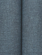 York Wallcoverings Heathered Linen Indigo Faux Fabric Wallpaper