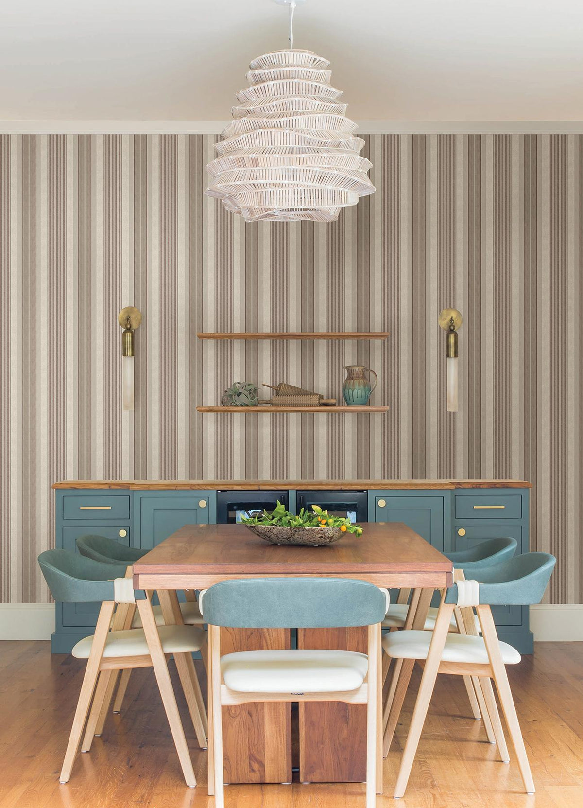 Waverly Escot Red Peel and Stick Wallpaper