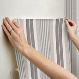Waverly Escot Charcoal Peel and Stick Wallpaper