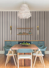 Waverly Escot Charcoal Peel and Stick Wallpaper