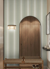 Waverly Escot Green Peel and Stick Wallpaper