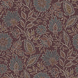 Waverly Indira Aster Maroon Peel and Stick Wallpaper