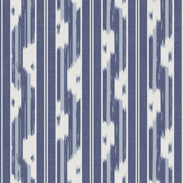Waverly Ojai Blue Peel and Stick Wallpaper