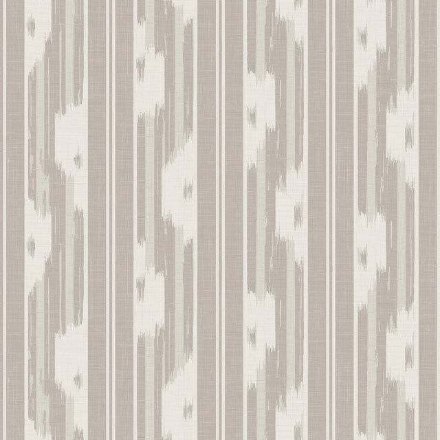 Waverly Ojai Taupe Peel and Stick Wallpaper