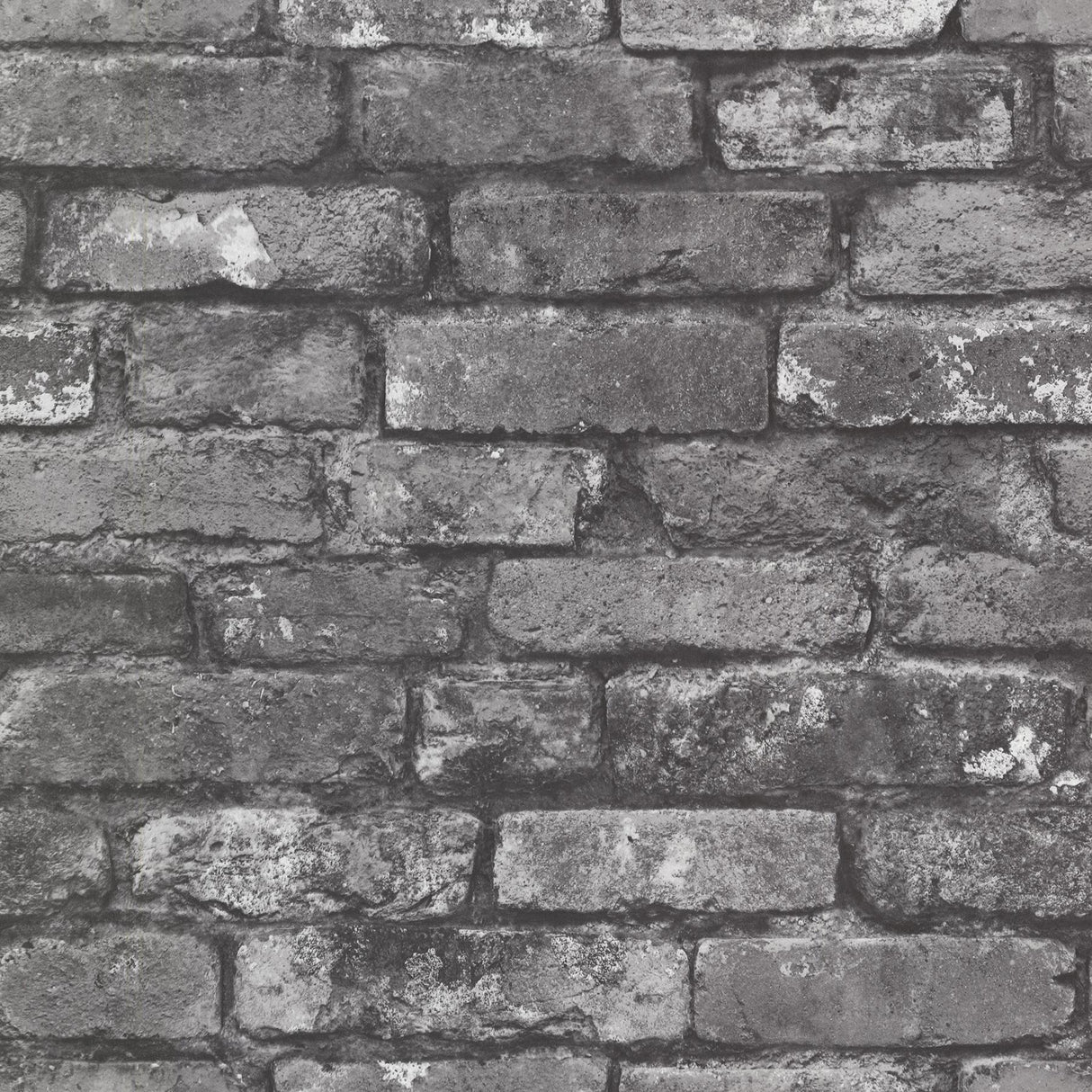 York Brickwork Slate Exposed Brick Wallpaper