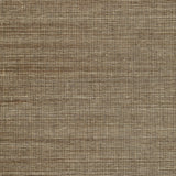 York Marcin Brown Grasscloth Wallpaper