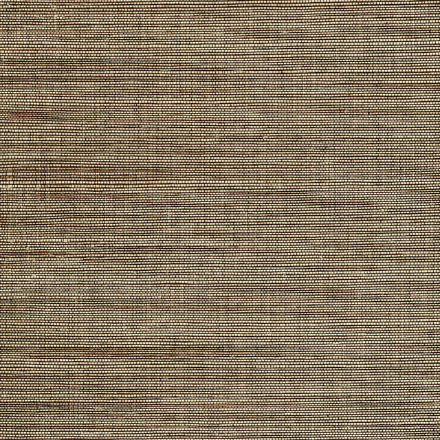 York Marcin Brown Grasscloth Wallpaper