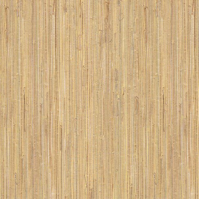 York Daria Beige Grasscloth Wallpaper