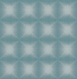 York Echo Teal Geometric Wallpaper