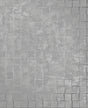 York Cubist Silver Geometric Wallpaper