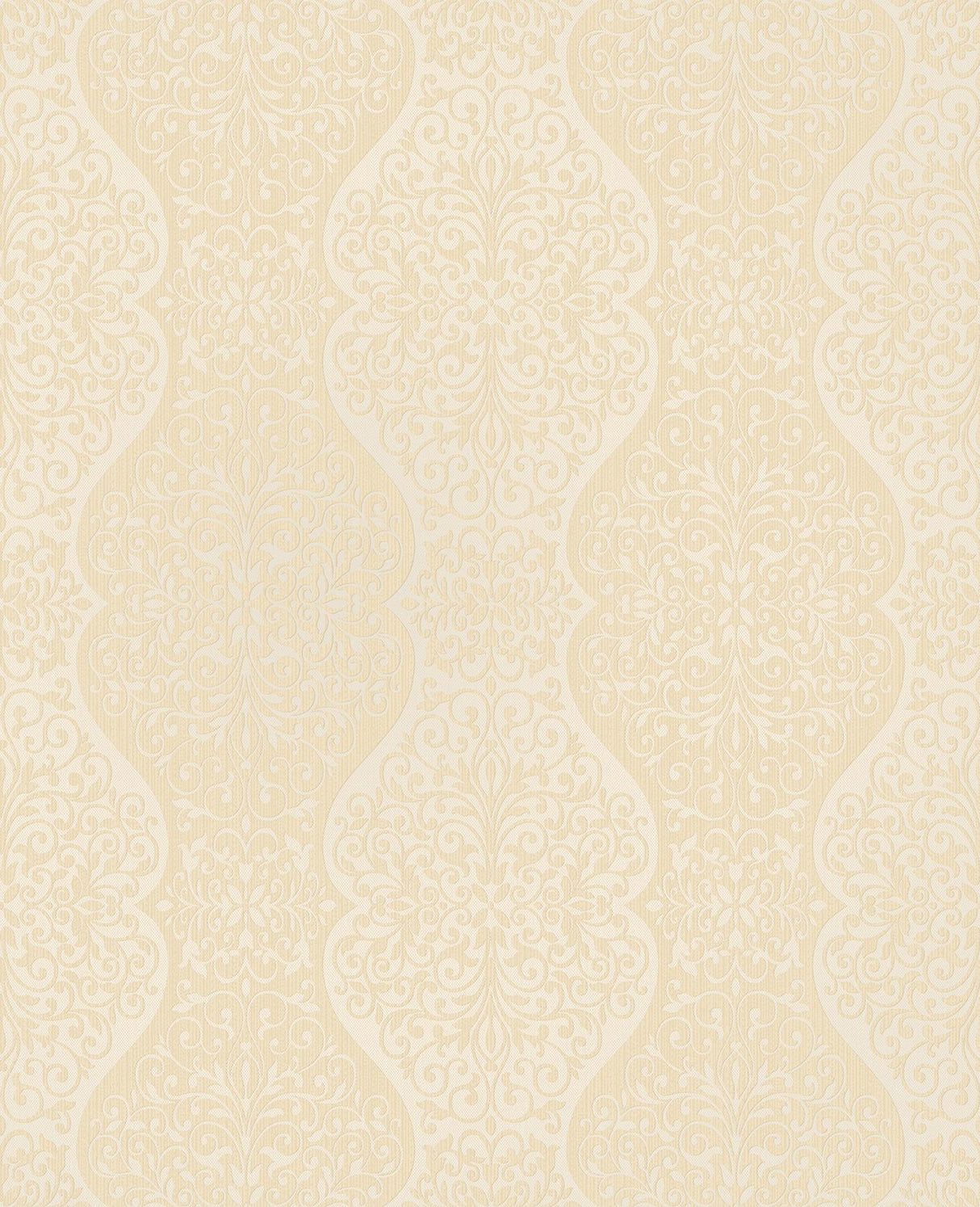 York Cadence Gold Scroll Wallpaper