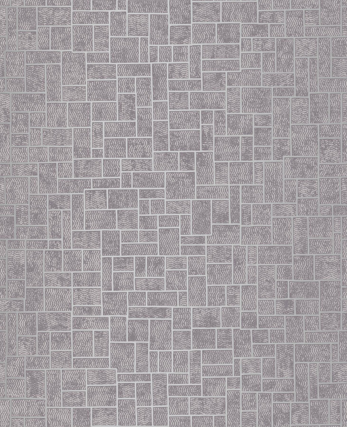 York Etude Purple Geometric Wallpaper
