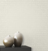 York Atonal Grey Stripe Wallpaper