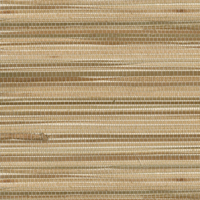 York Dazo Neutral Grasscloth Wallpaper