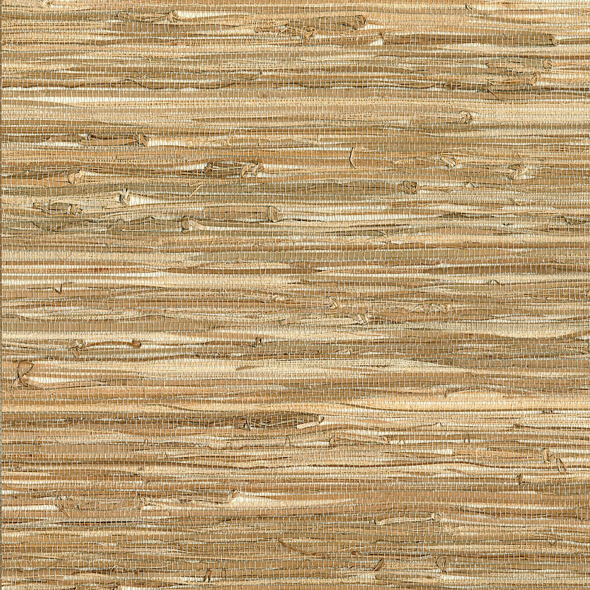 York Meho Neutral Grasscloth Wallpaper