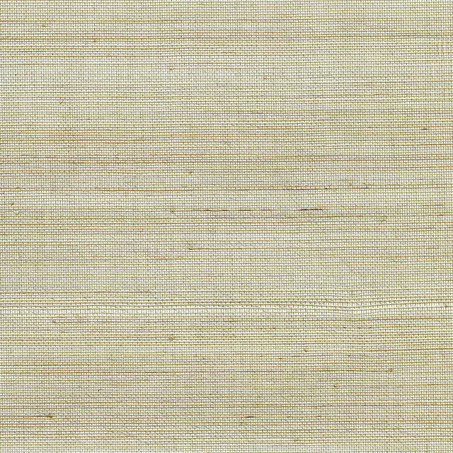 York Pearl River Silver Grasscloth Wallpaper