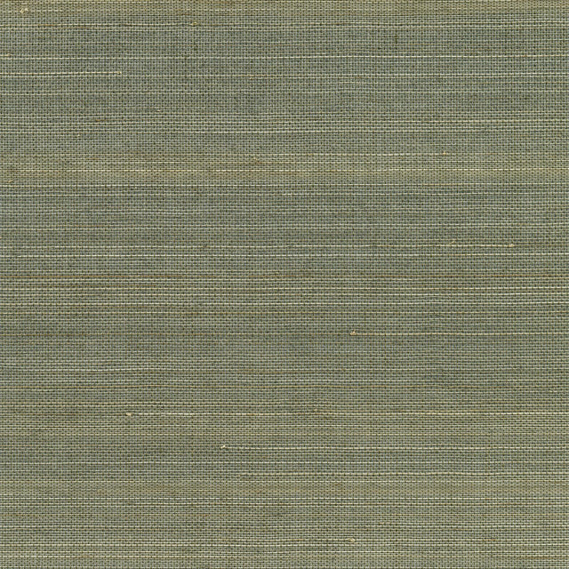 York Salisbury Grey Grasscloth Wallpaper