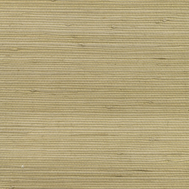 York Kulun Beige Grasscloth Wallpaper