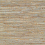 York Taizhou Blue Grasscloth Wallpaper