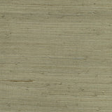 York Qiantang Grey Grasscloth Wallpaper