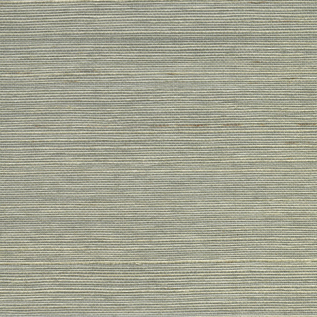 York Lucena Grey Sisal Grasscloth Wallpaper