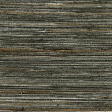 York Fujian Silver Grasscloth Wallpaper