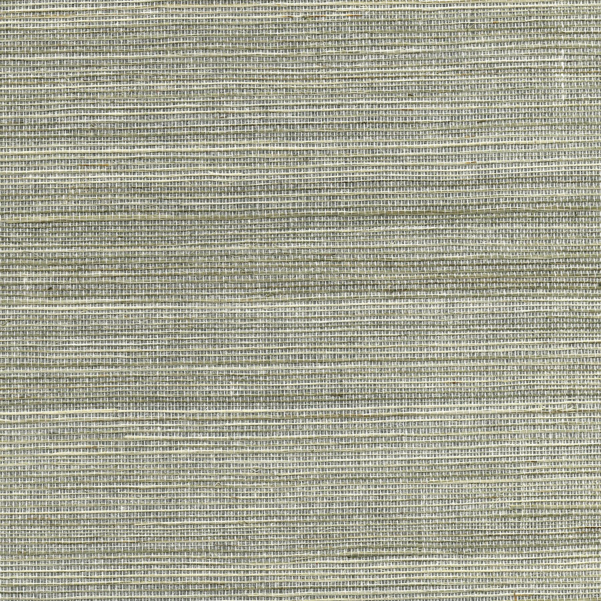York Nathan Silver Grasscloth Wallpaper