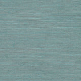 York Haiphong Turquoise Sisal Grasscloth Wallpaper