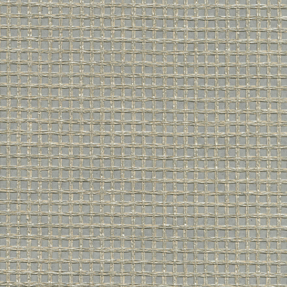 York Wanchai Grey Grasscloth Wallpaper