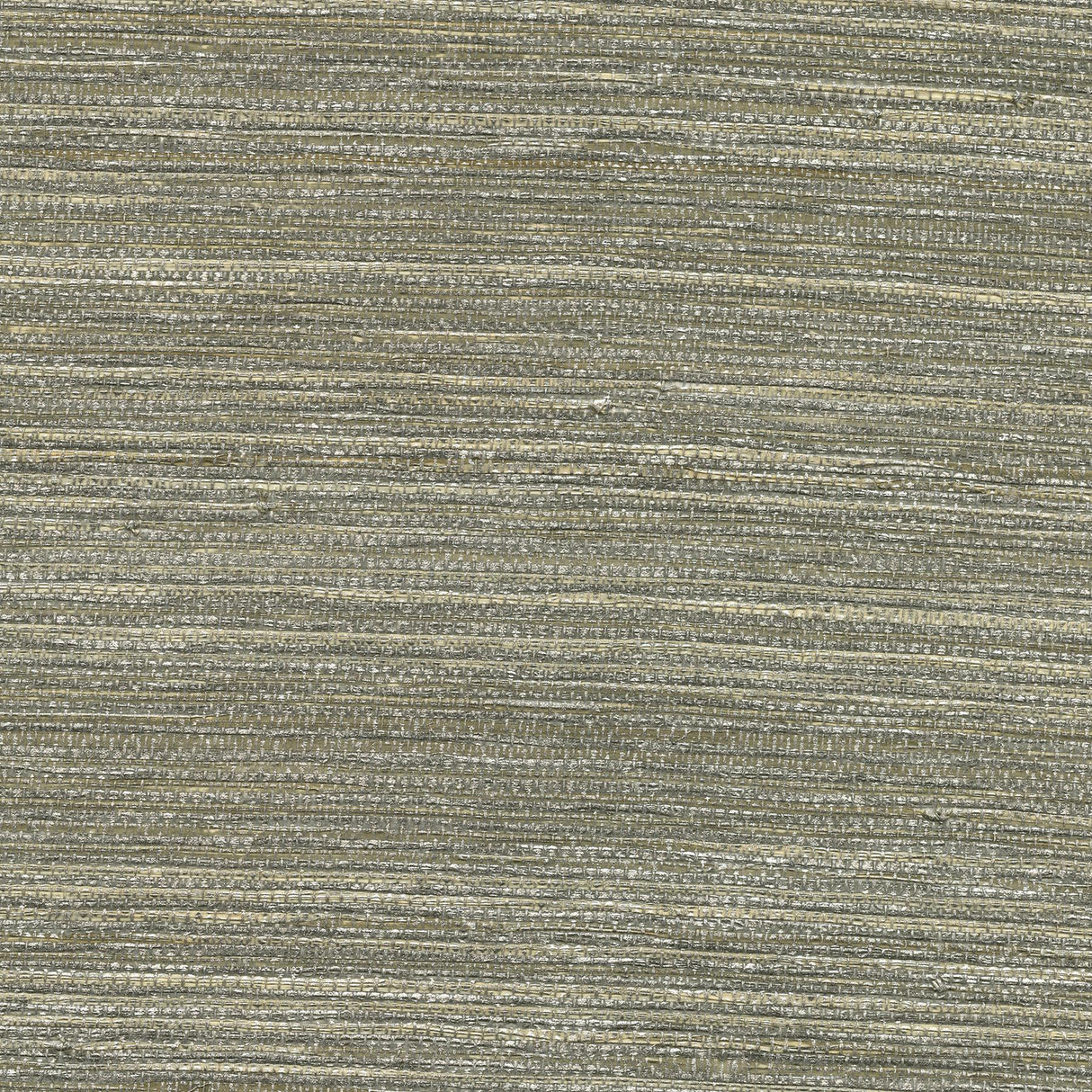 York Liaohe Silver Grasscloth Wallpaper