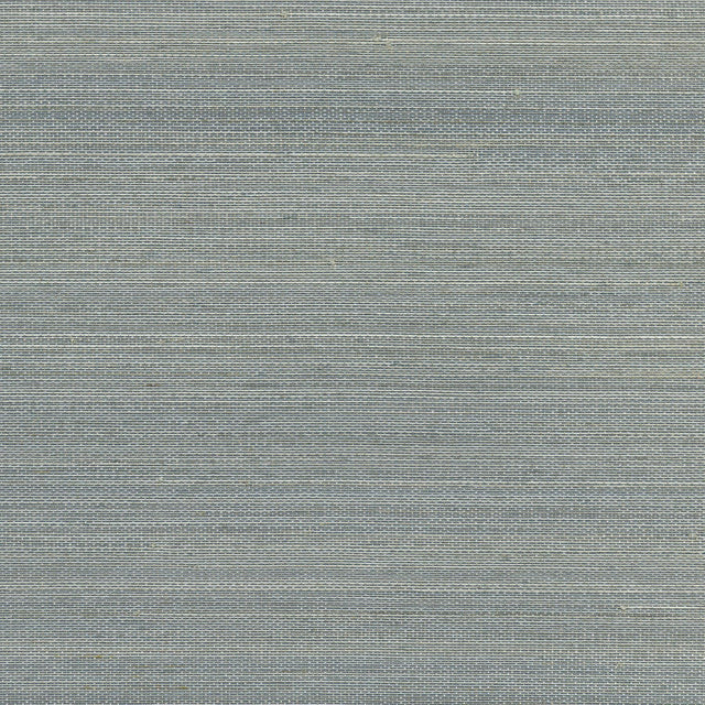 York Binan Slate Grasscloth Wallpaper