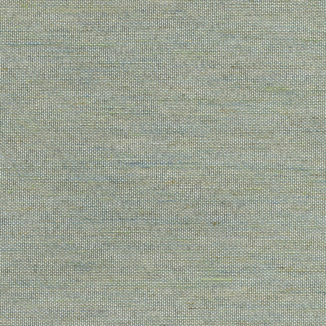 York Samai Aquamarine Grasscloth Wallpaper