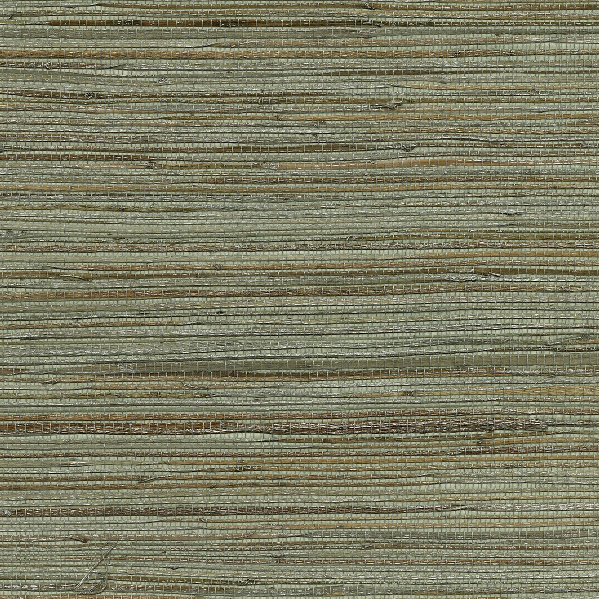 York Shandong Sea Green Grasscloth Wallpaper