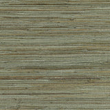York Shandong Sea Green Grasscloth Wallpaper