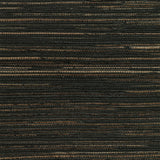 York Shandong Charcoal Ramie Grasscloth Wallpaper