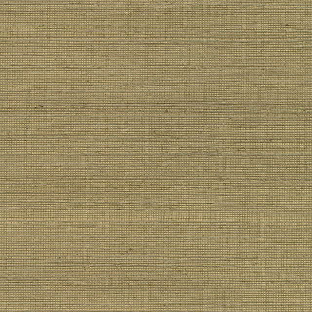 York Luoma Light Brown Sisal Grasscloth Wallpaper