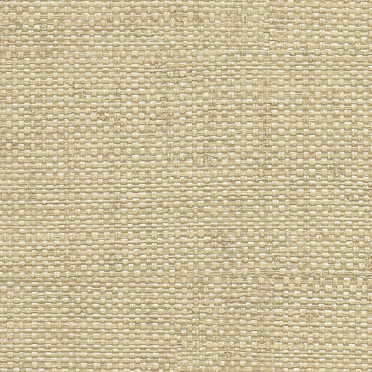 York Caviar Neutral Basketweave Wallpaper