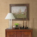 York Caviar Beige Basketweave Wallpaper
