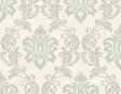 York Adela Ivory Twill Damask Wallpaper