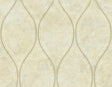 York Eira Beige Marble Ogee Wallpaper