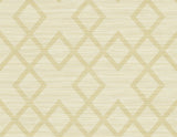 York Vana Grey Woven Diamond Wallpaper