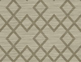 York Vana Brown Woven Diamond Wallpaper
