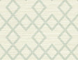 York Vana Seafoam Woven Diamond Wallpaper