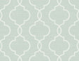 York Malo Aqua Sisal Ogee Wallpaper