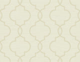 York Malo Cream Sisal Ogee Wallpaper