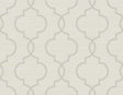 York Malo Light Grey Sisal Ogee Wallpaper