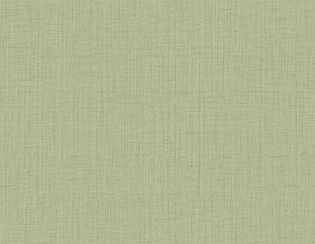 York Oriel Light Green Fine Linen Wallpaper